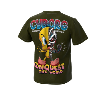 Cyborg Piolín Vector 